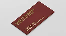 Foil-Business-Cards