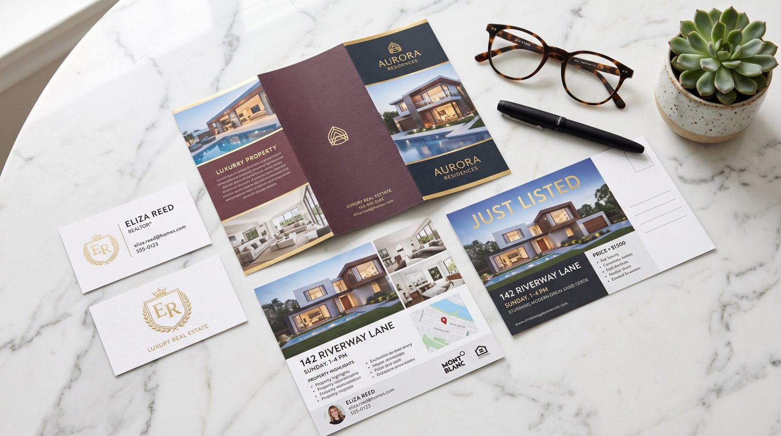 Real Estate Marketing Print Materials