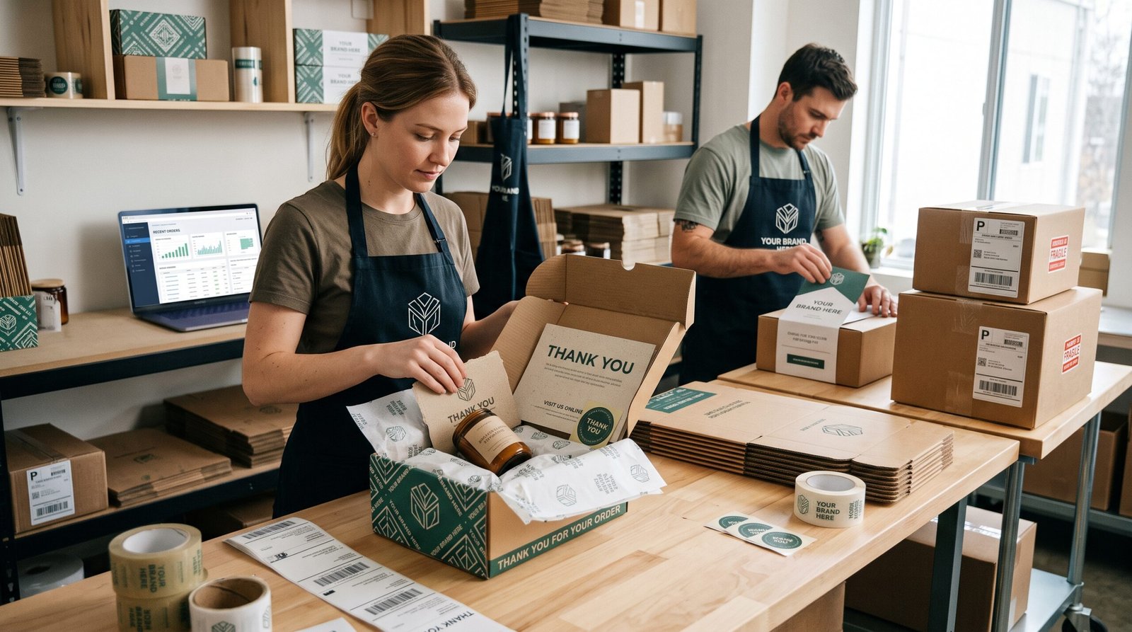 Custom E-commerce Packaging and Inserts