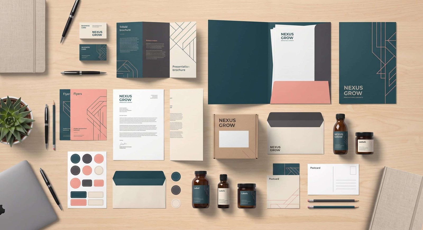 Startup Brand Pack Print Materials